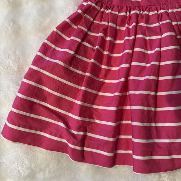 Ralph Lauren White Label Baby Girls 9 Months Pink White Dress Lined Cap Sleeve - Picture 4 of 9